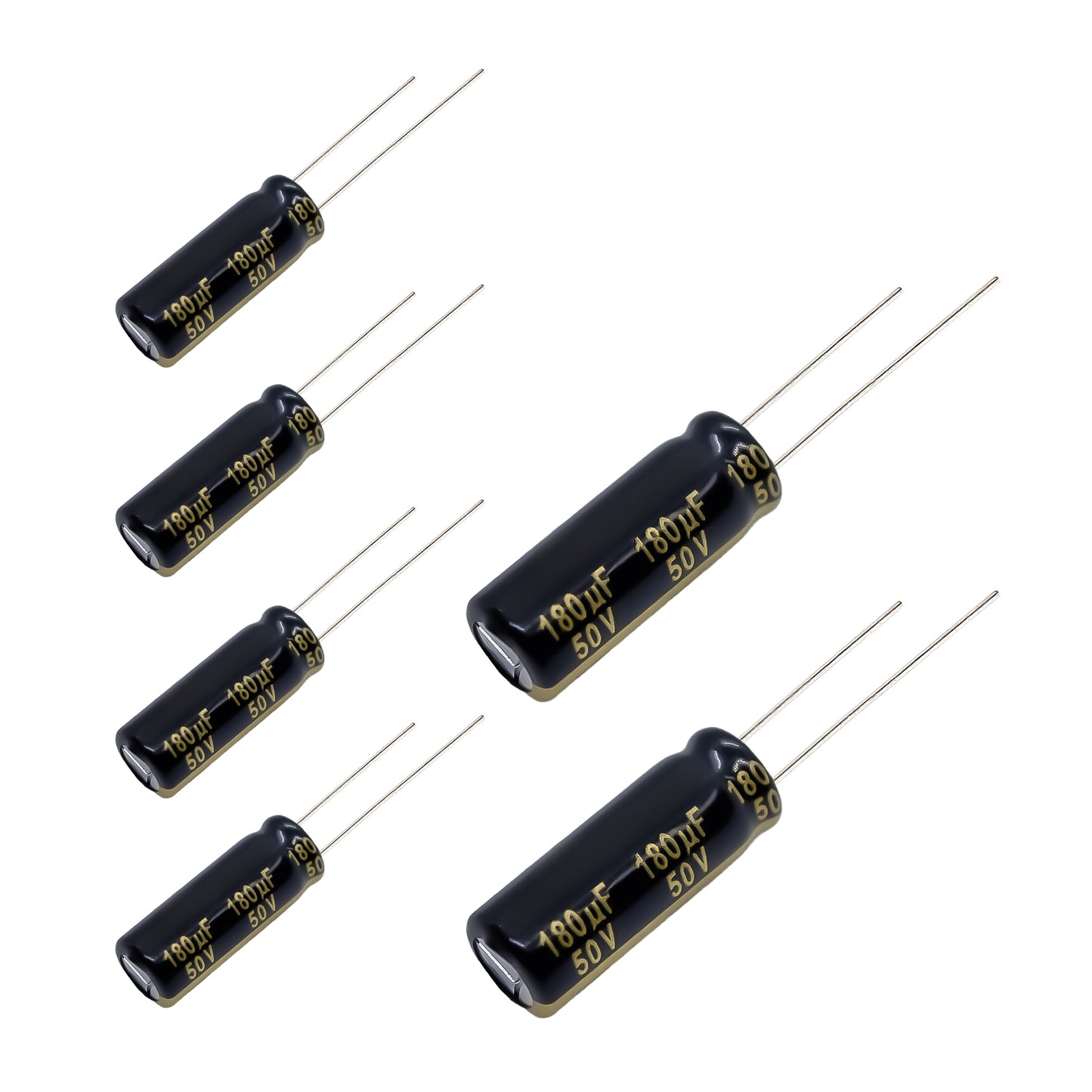 Panasonic FM Series Capacitors 50V 180uf Low ESR Impedance 105???