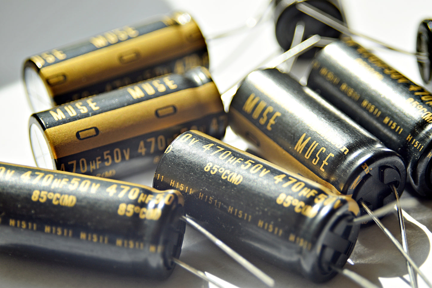4 pcs Nichicon KZ MUSE Capacitors 100V 10uf Audio Grade