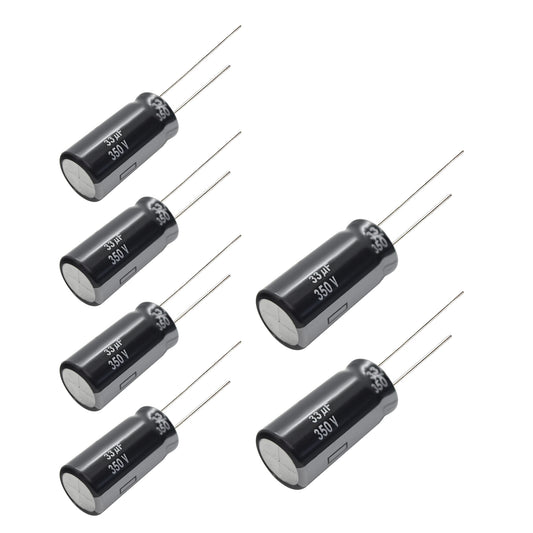 6 pcs Panasonic EE 350v 33uf