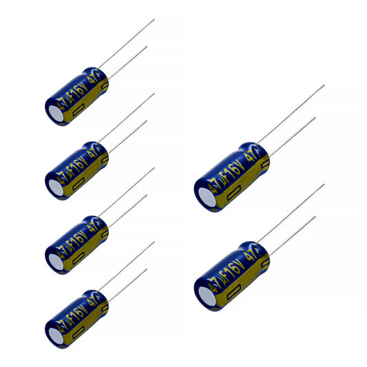 6 pcs Panasonic FC 16v 47uf Low Impedance