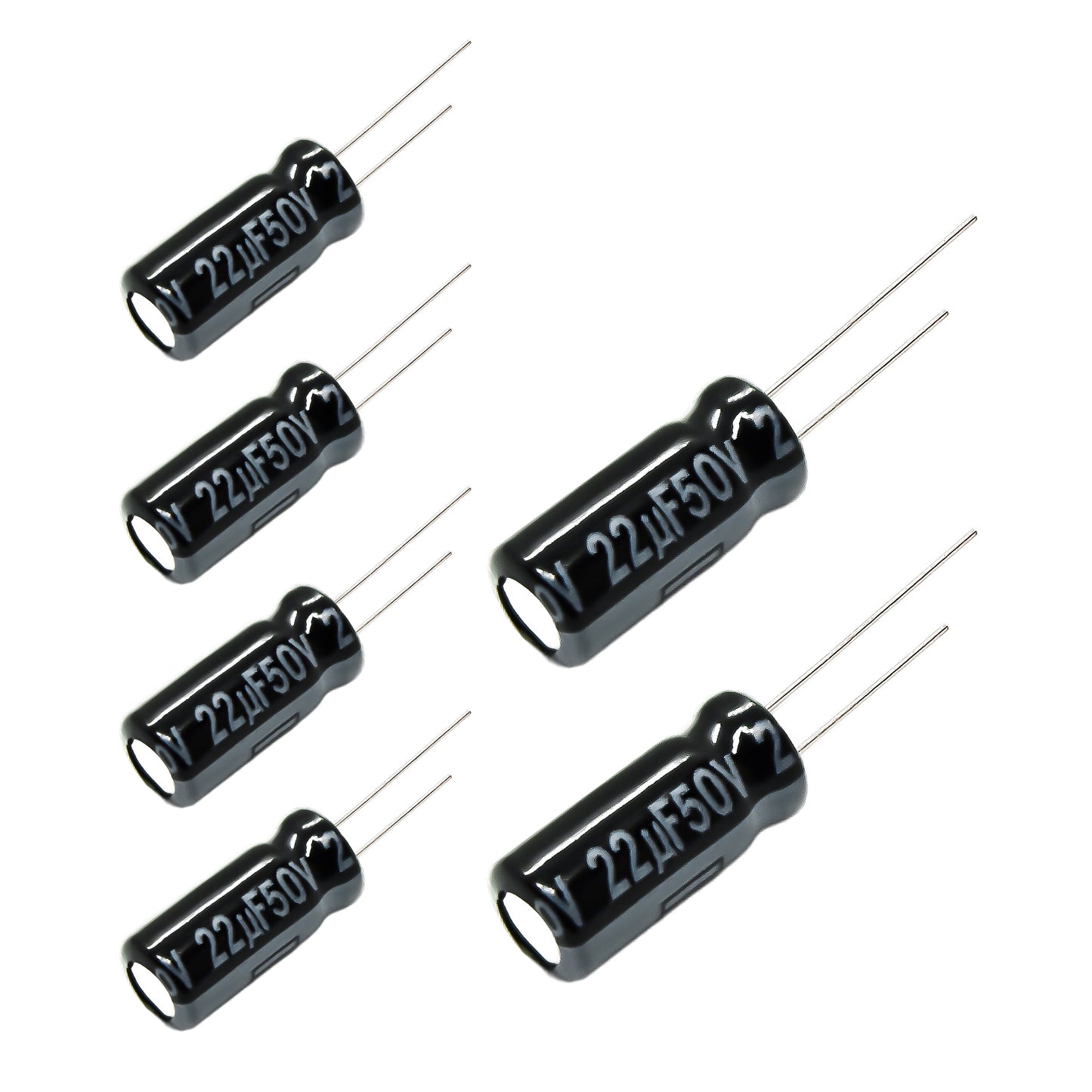 6 pcs Panasonic FR 50v 22uf Low ESR