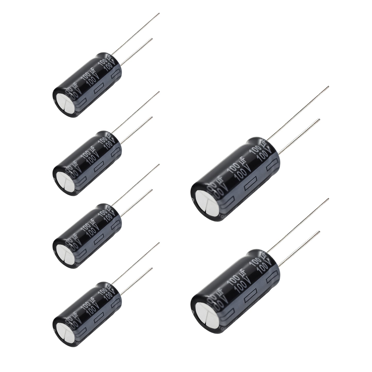 6 pcs Panasonic FR 100v 100uf Low ESR