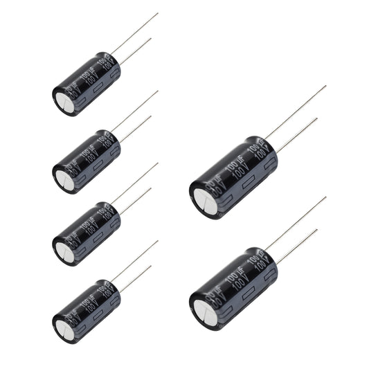 6 pcs Panasonic FR 100v 100uf Low ESR