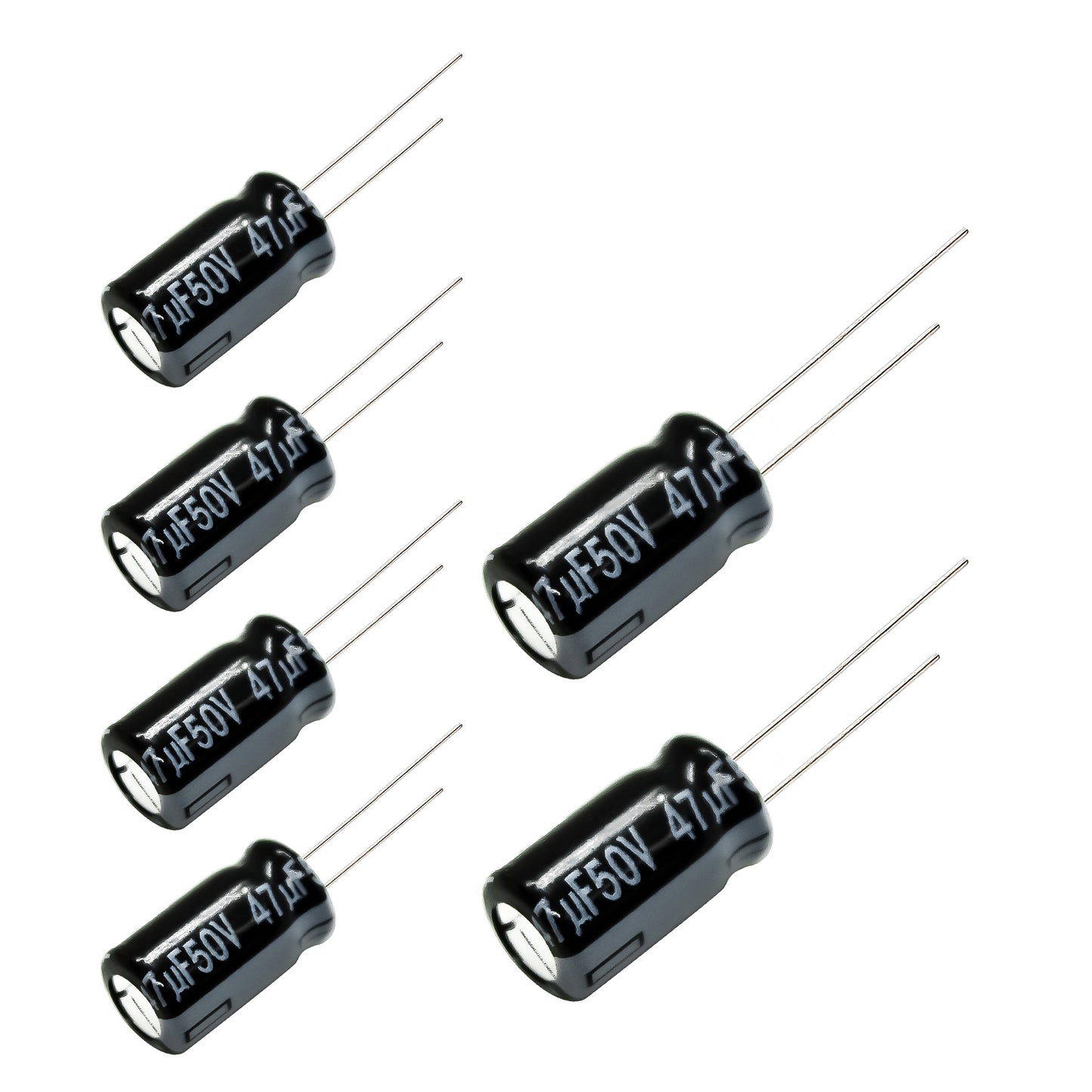 6 pcs Panasonic FR 50v 47uf Low ESR