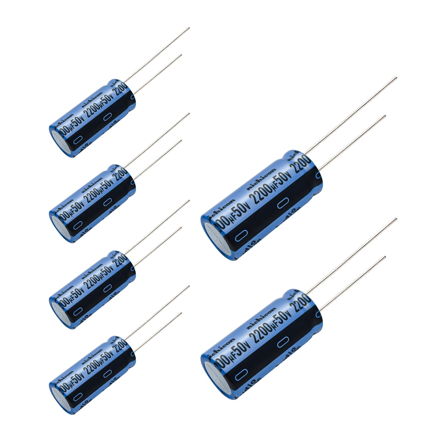 4 pcs Nichicon KA 50v 2200uf Audio Grade