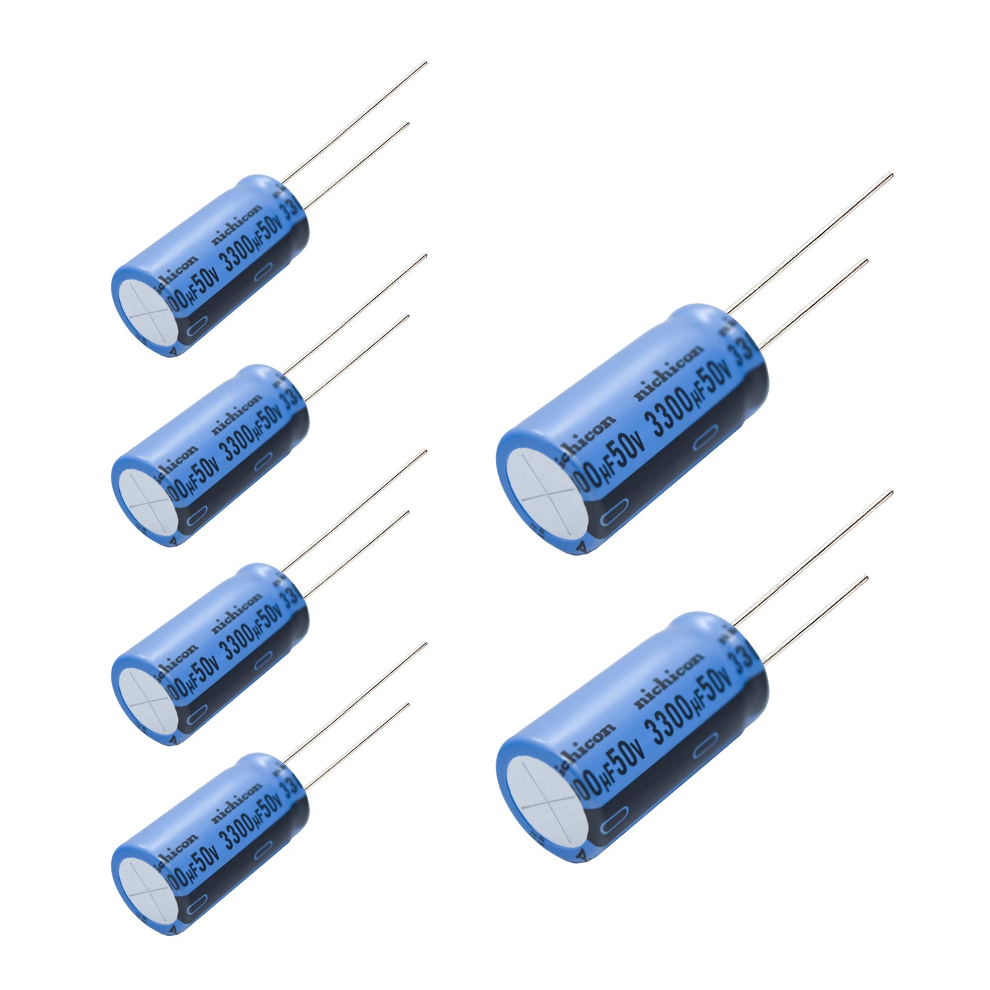 4 pcs Nichicon KA 50v 3300uf Audio Grade
