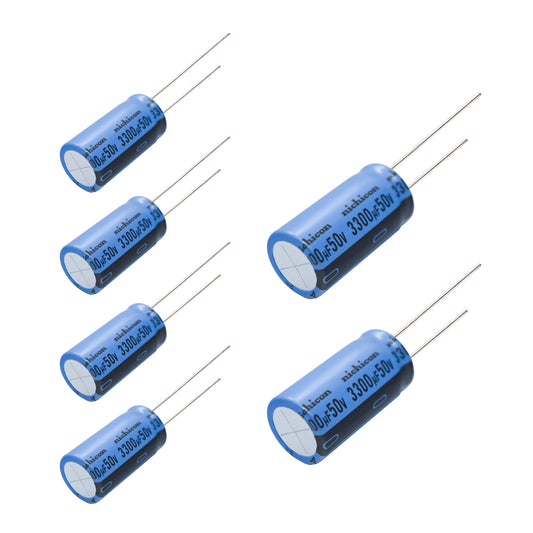 4 pcs Nichicon KA 50v 3300uf Audio Grade