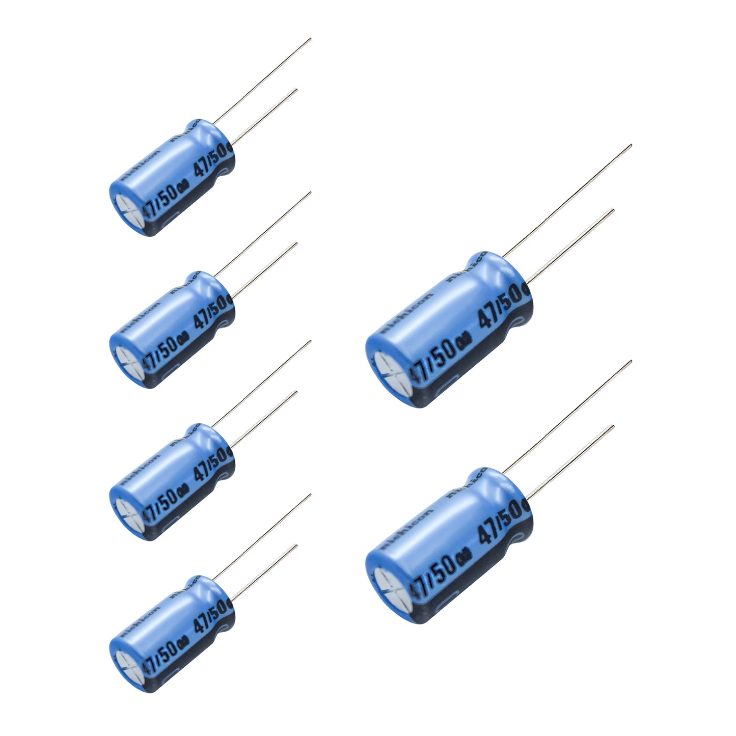 4 pcs Nichicon KA 50v 47uf Audio Grade