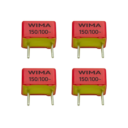 4 pcs WIMA FKP2 100v 150pf Film Capacitor