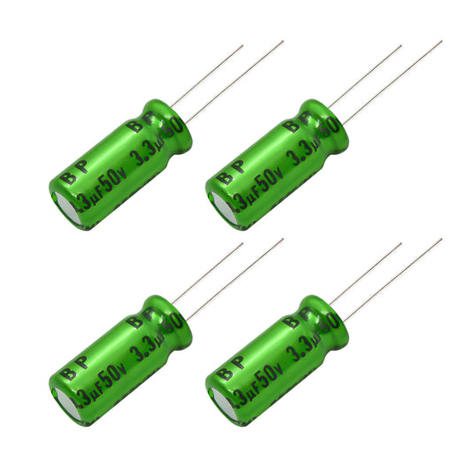 4 pcs Nichicon ES Muse Bipolar 50v 3.3uf Audio Grade