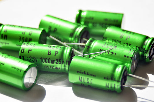 4 pcs Nichicon ES Muse Bipolar 50v 33uf Audio Grade