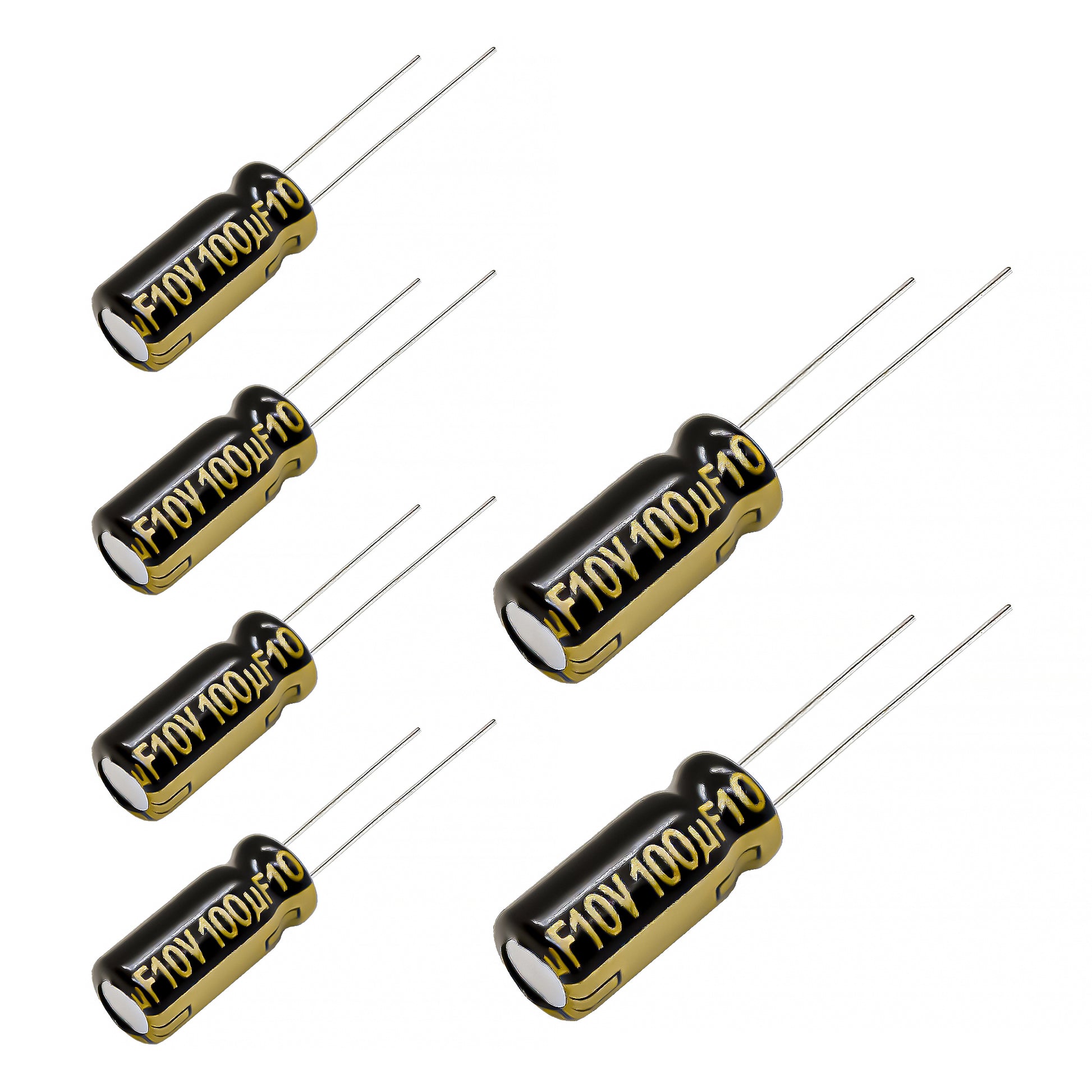 Panasonic FM Series Capacitors 10V 100uf Low ESR Impedance 105???