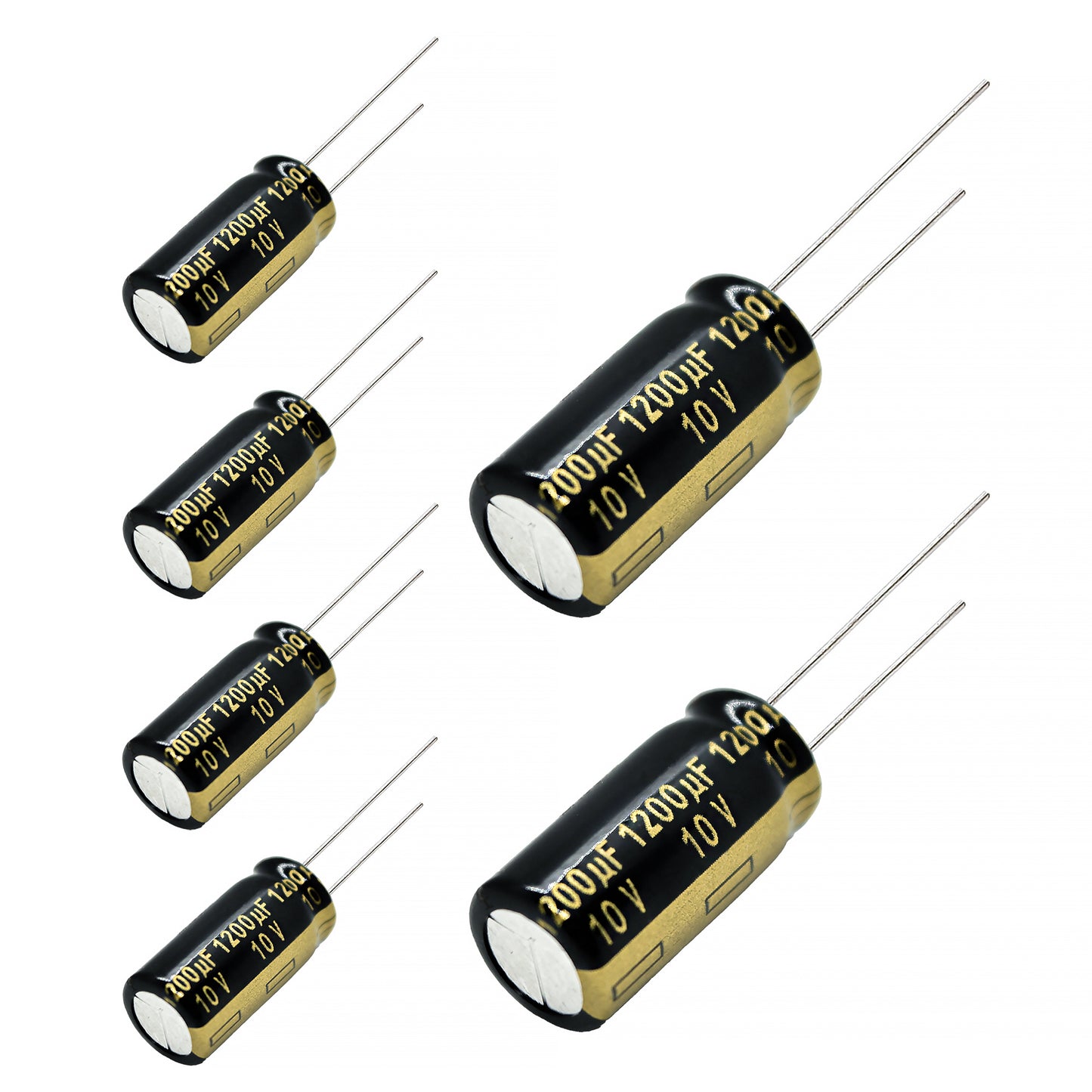 Panasonic FM Series Capacitors 10V 1200uf Low ESR Impedance 105???