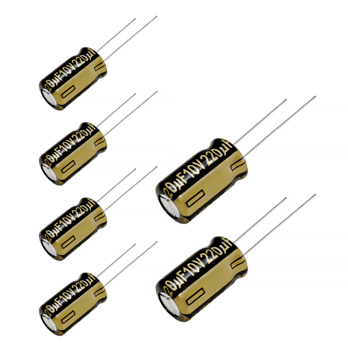 Panasonic FM Series Capacitors 10V 220uf Low ESR Impedance 105???