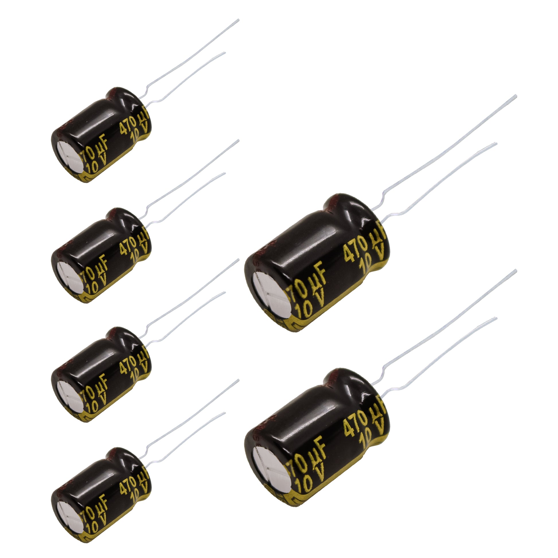 Panasonic FM Series Capacitors 10V 470uf Low ESR Impedance 105???