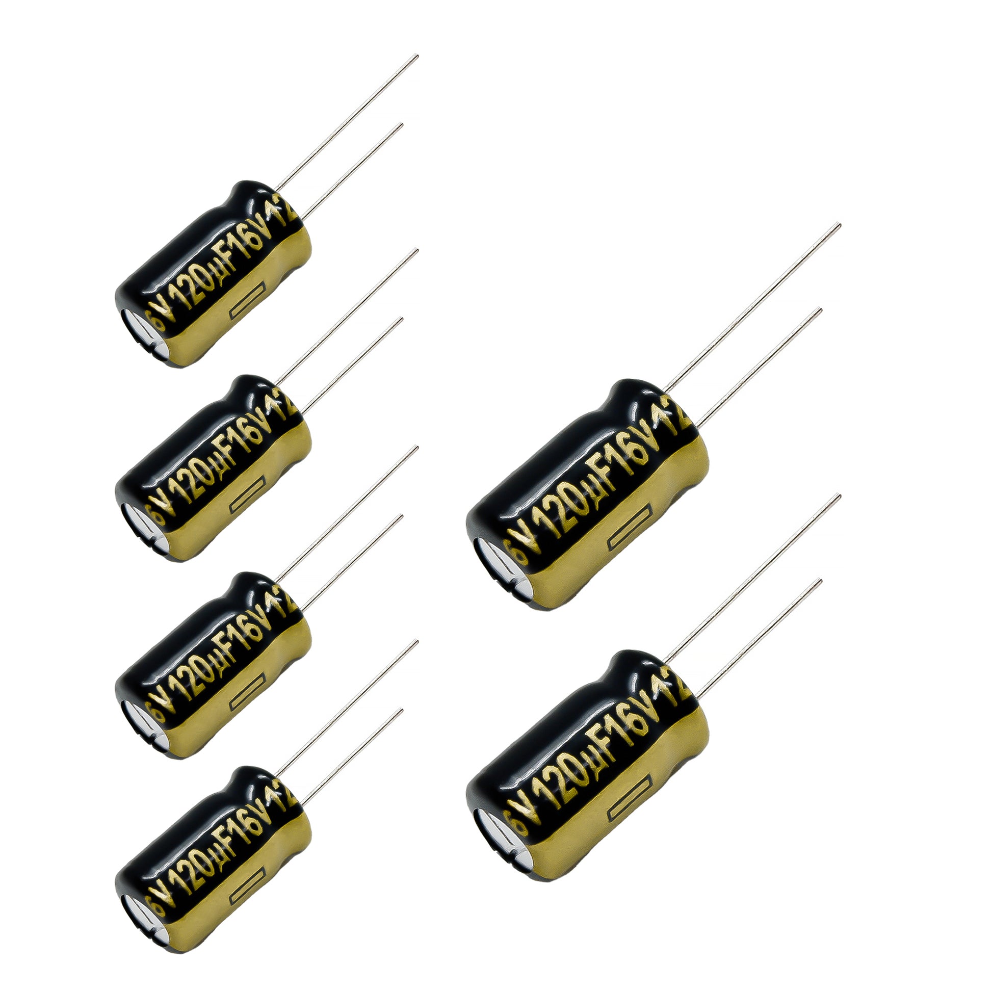 Panasonic FM Series Capacitors 16V 120uf Low ESR Impedance 105???
