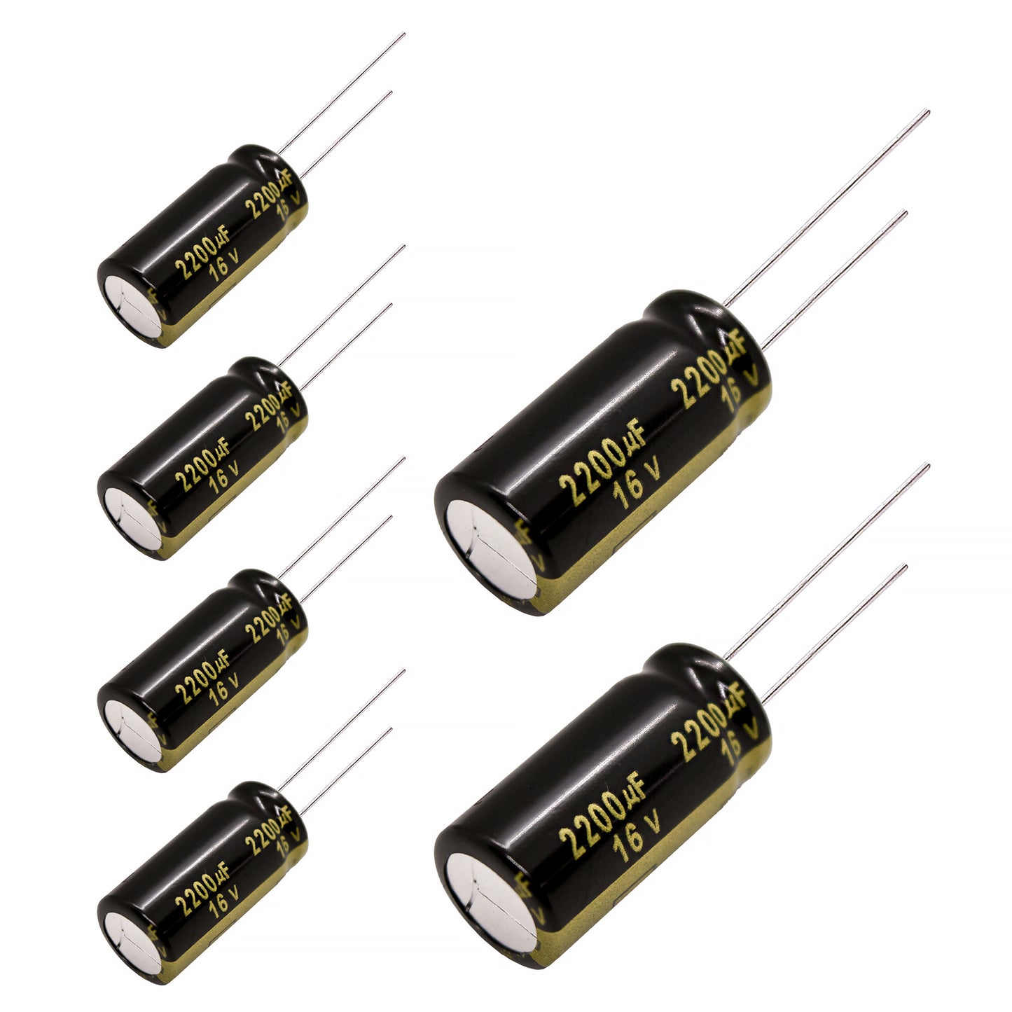 Panasonic FM Series Capacitors 16V 2200uf Low ESR Impedance 105???