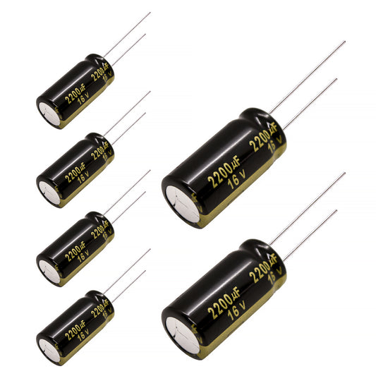 Panasonic FM Series Capacitors 16V 2200uf Low ESR Impedance 105???