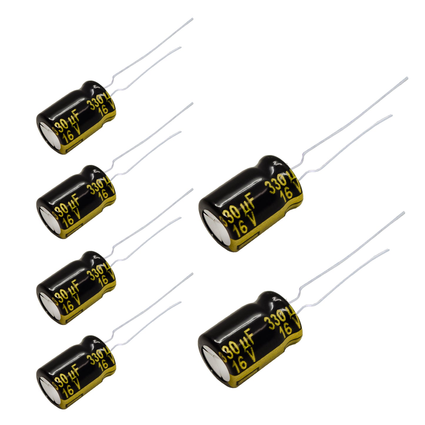 Panasonic FM Series Capacitors 16V 330uf Low ESR Impedance 105???