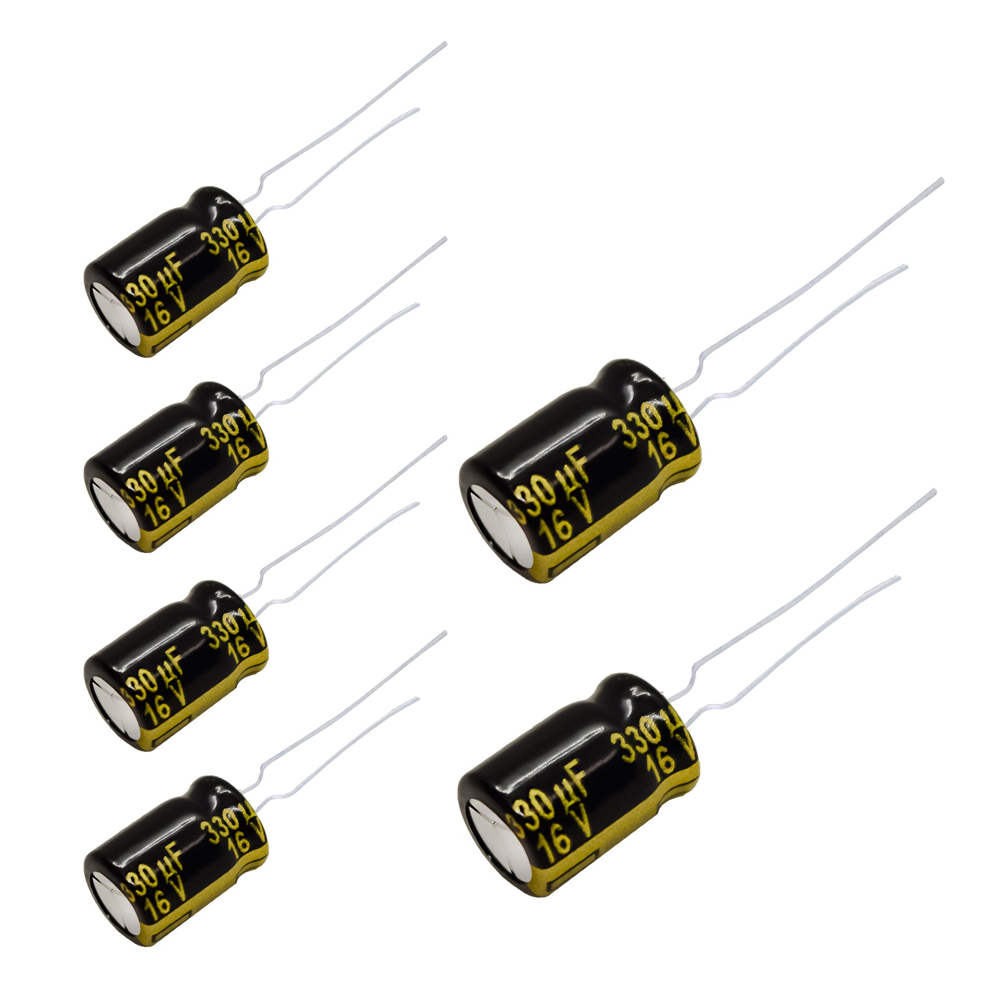 Panasonic FM Series Capacitors 16V 330uf Low ESR Impedance 105???