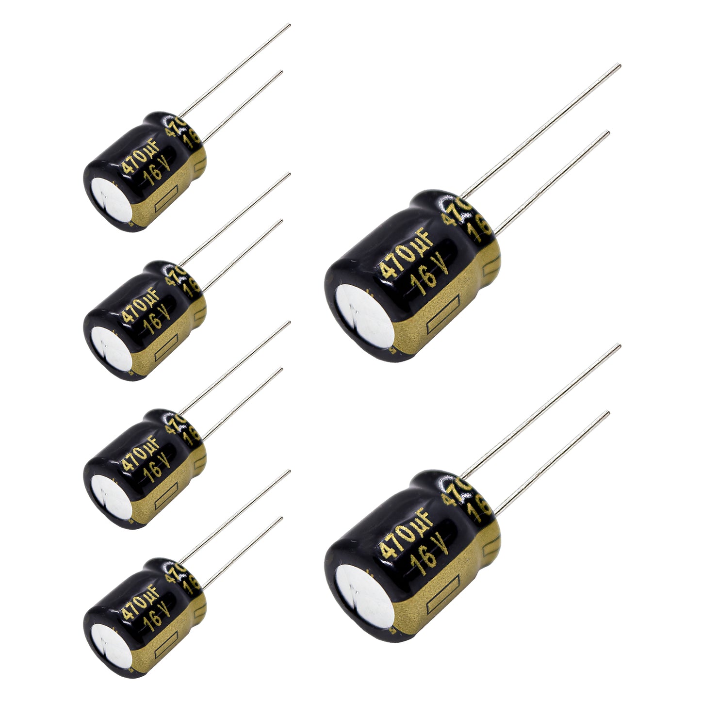 Panasonic FM Series Capacitors 16V 470uf Low ESR Impedance 105???