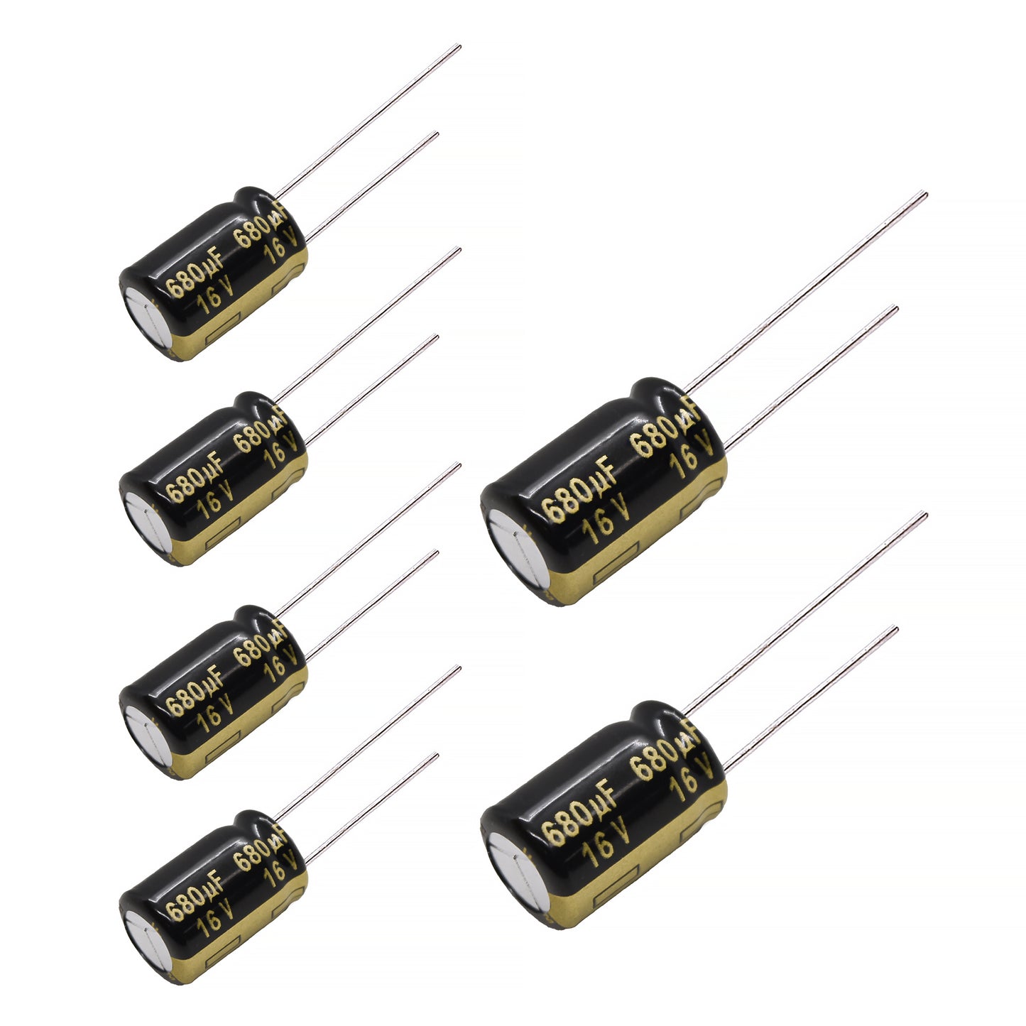 Panasonic FM Series Capacitors 16V 680uf Low ESR Impedance 105???