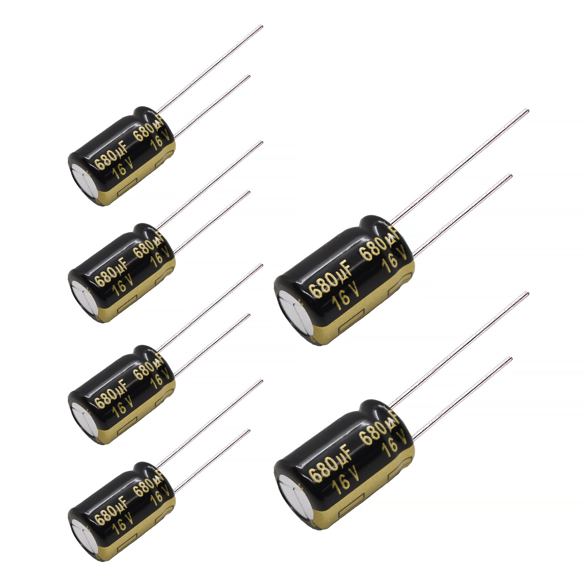 Panasonic FM Series Capacitors 16V 680uf Low ESR Impedance 105???
