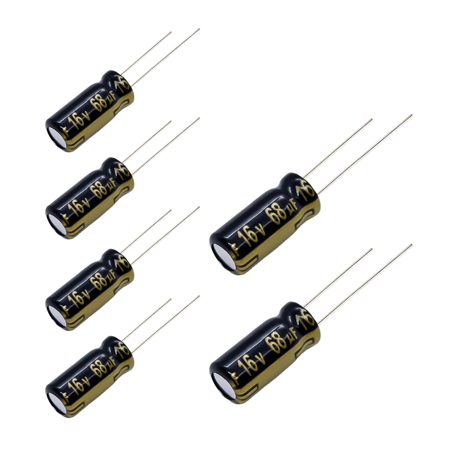 Panasonic FM Series Capacitors 16V 68uf Low ESR Impedance 105???