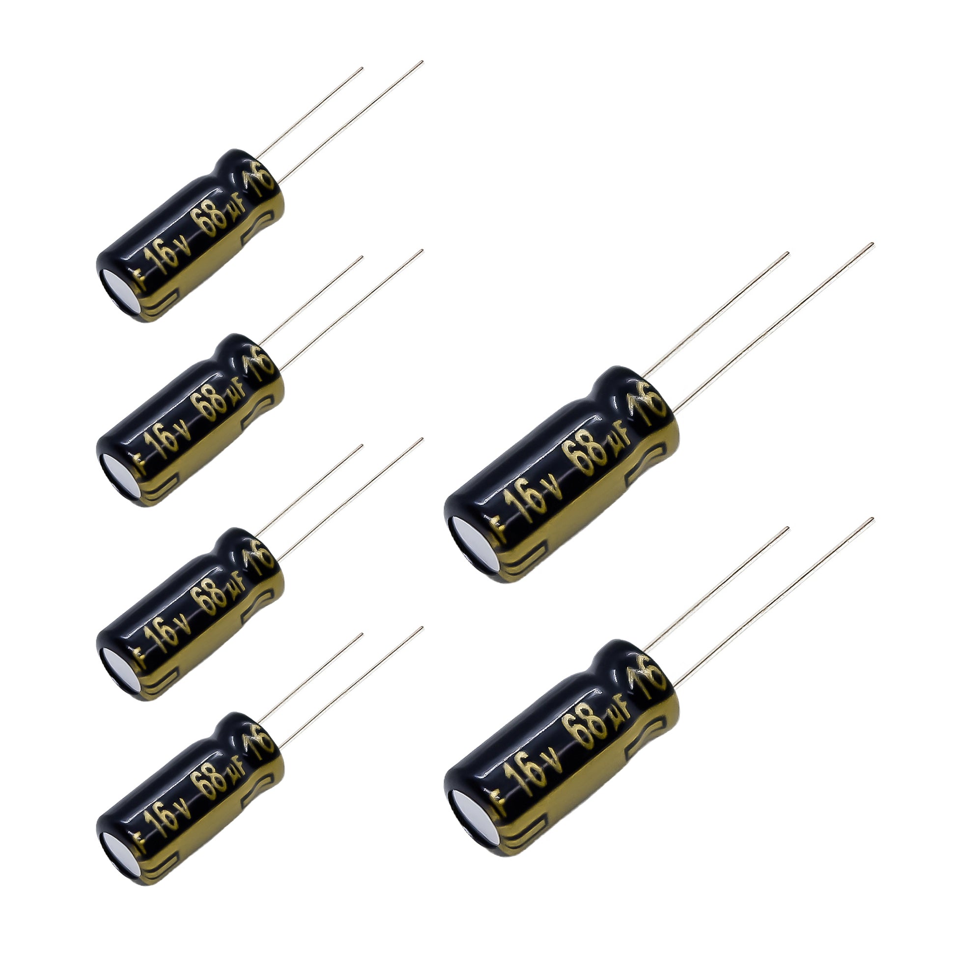 Panasonic FM Series Capacitors 16V 68uf Low ESR Impedance 105???