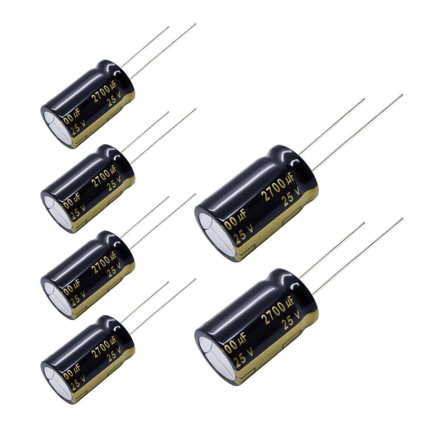 Panasonic FM Series Capacitors 25V 2700uf Low ESR Impedance 105???