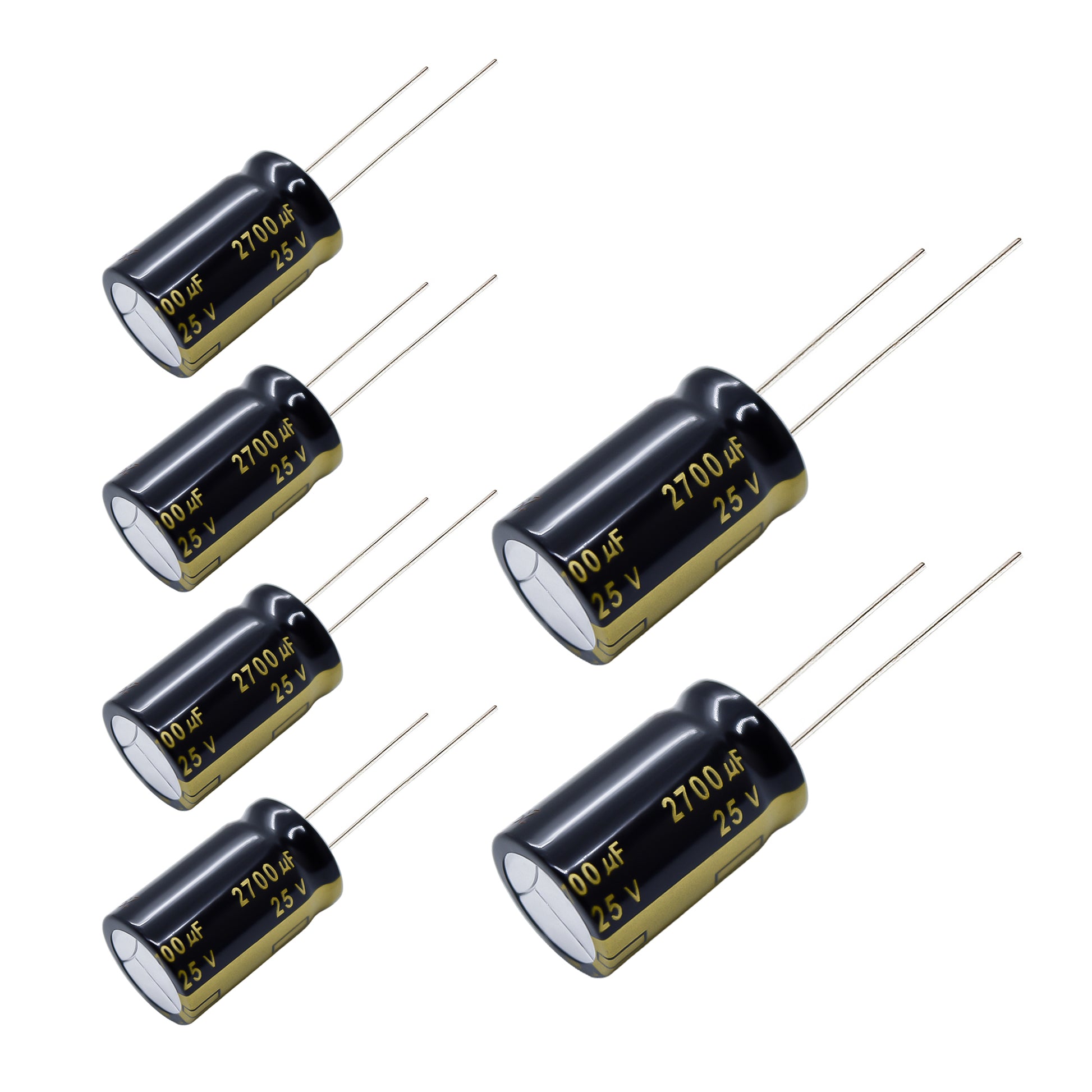Panasonic FM Series Capacitors 25V 2700uf Low ESR Impedance 105???