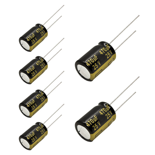 Panasonic FM Series Capacitors 25V 470uf Low ESR Impedance 105???