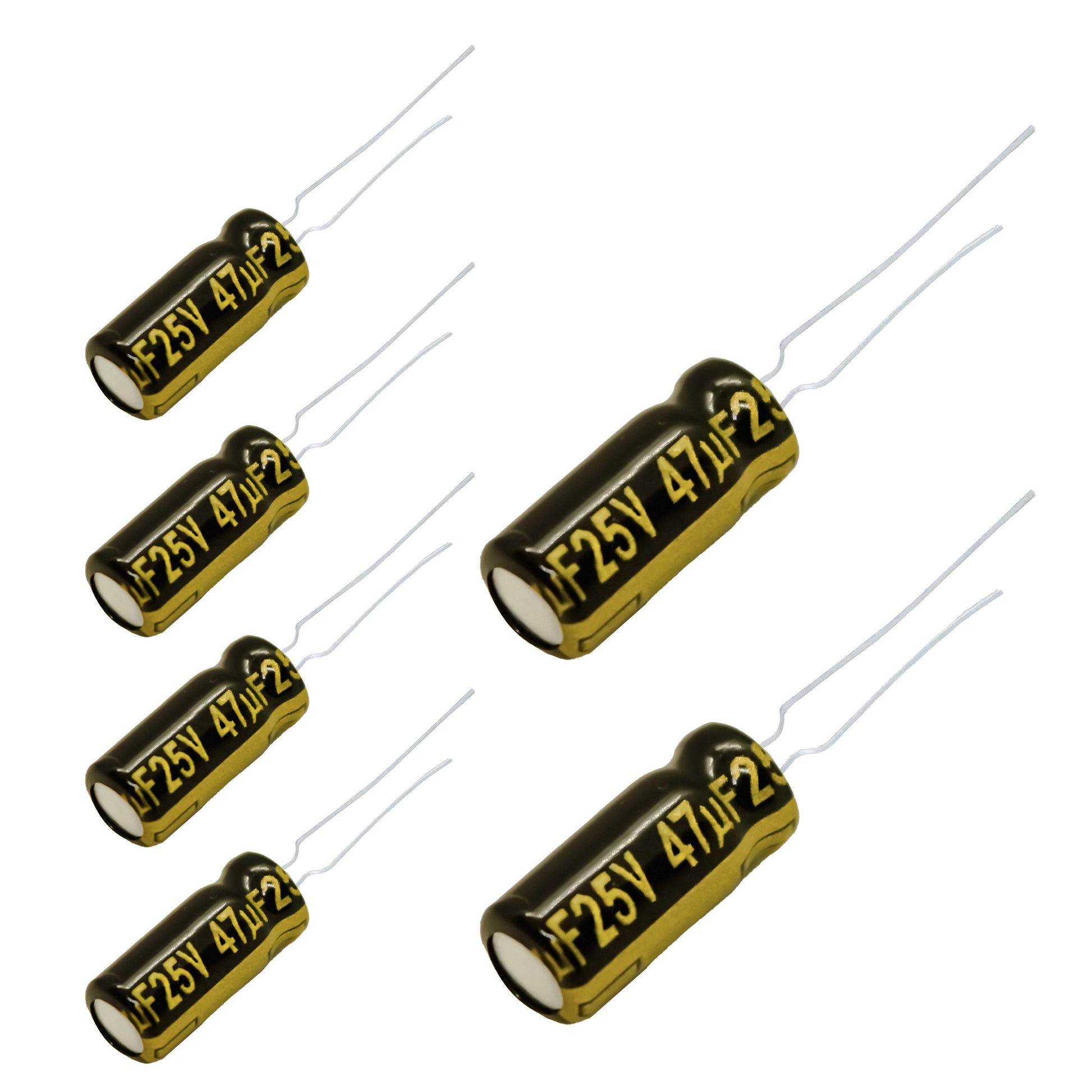 Panasonic FM Series Capacitors 25V 47uf Low ESR Impedance 105???