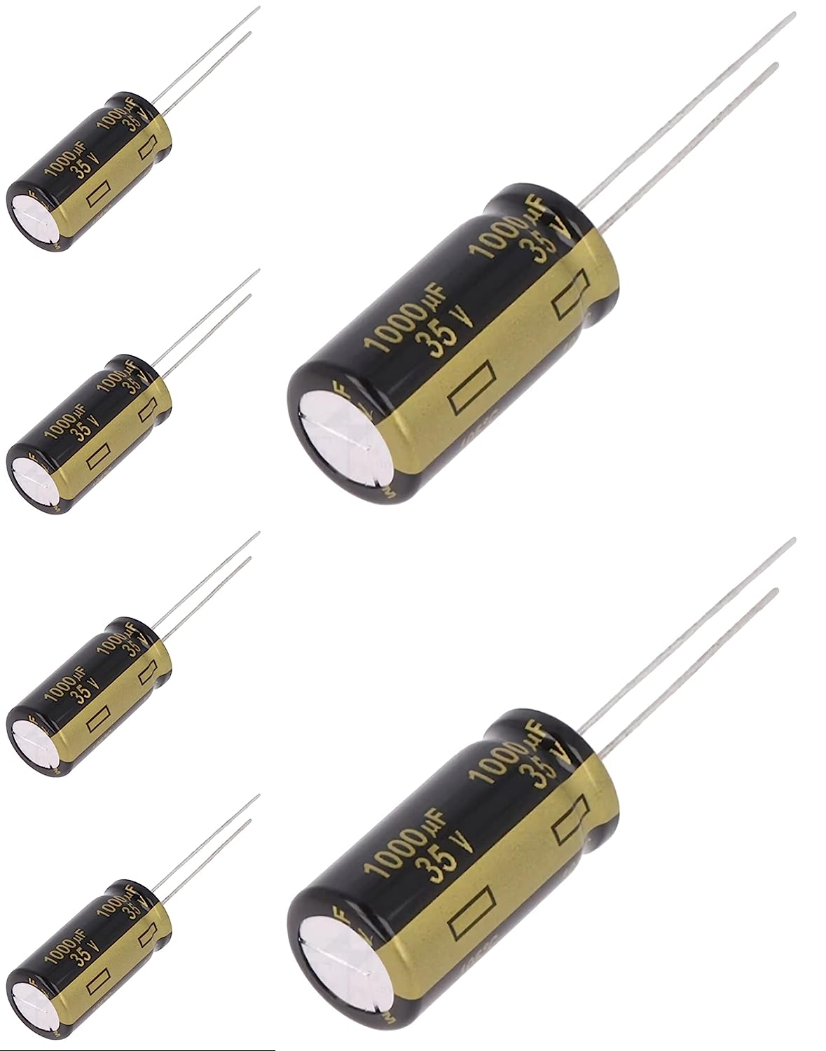 Panasonic FM Series Capacitors 35V 1000uf Low ESR Impedance 105???