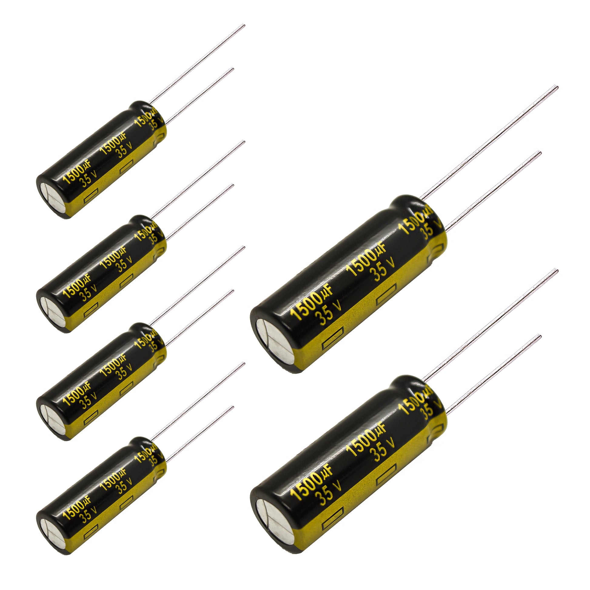 Panasonic FM Series Capacitors 35V 1500uf Low ESR Impedance 105???