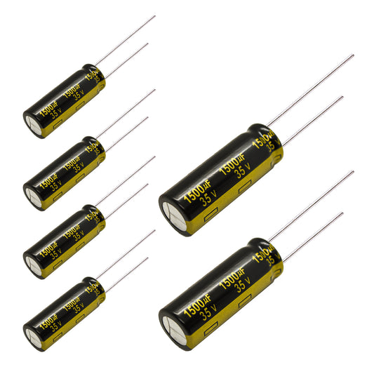 Panasonic FM Series Capacitors 35V 1500uf Low ESR Impedance 105???