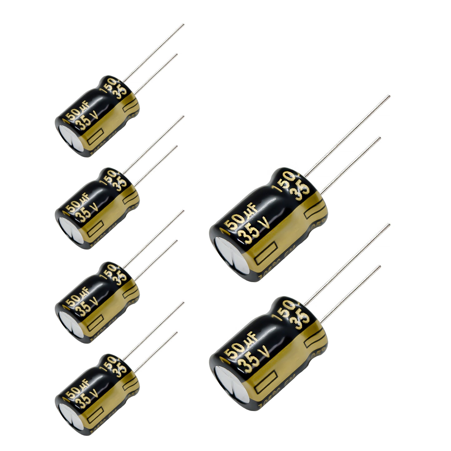 Panasonic FM Series Capacitors 35V 150uf Low ESR Impedance 105???
