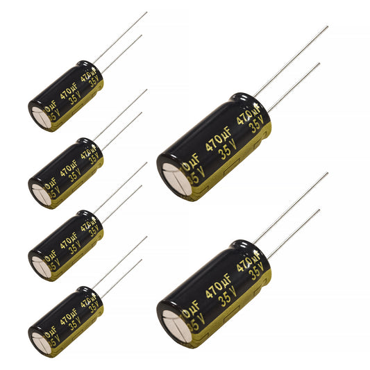 Panasonic FM Series Capacitors 35V 470uf Low ESR Impedance 105???