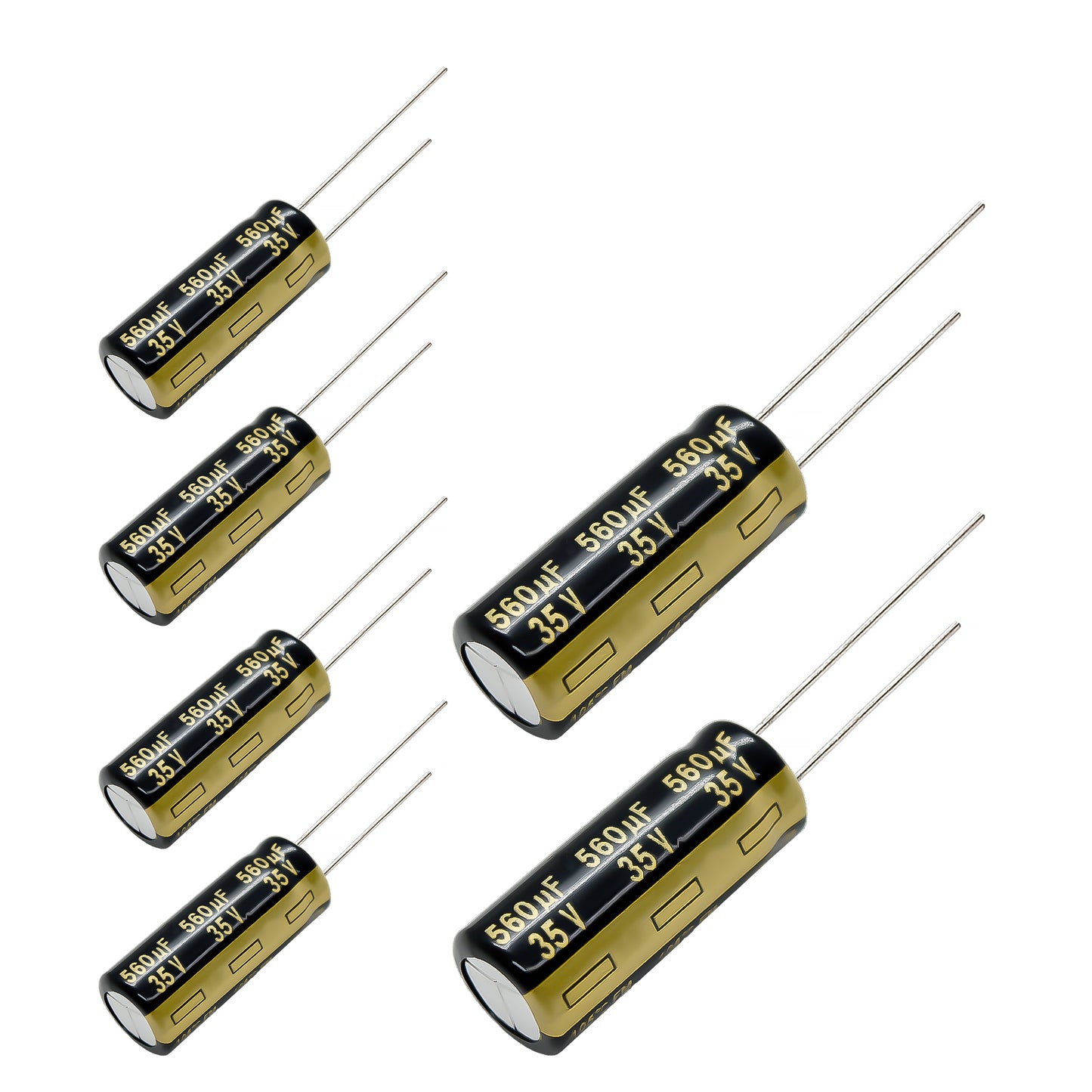 Panasonic FM Series Capacitors 35V 560uf Low ESR Impedance 105???