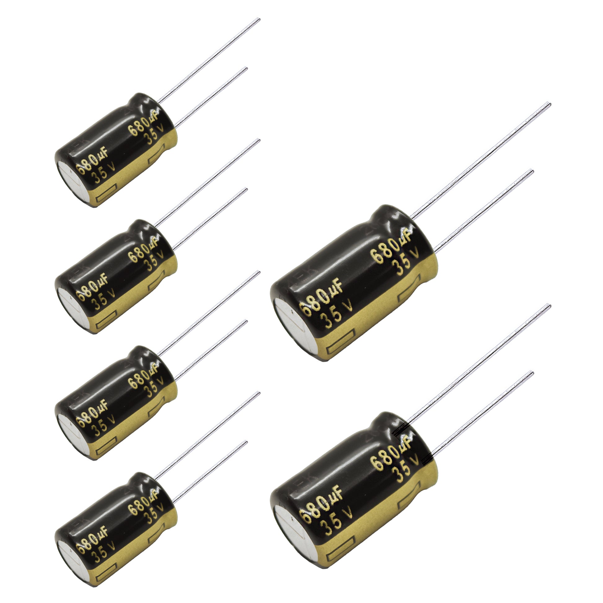 Panasonic FM Series Capacitors 35V 680uf Low ESR Impedance 105???