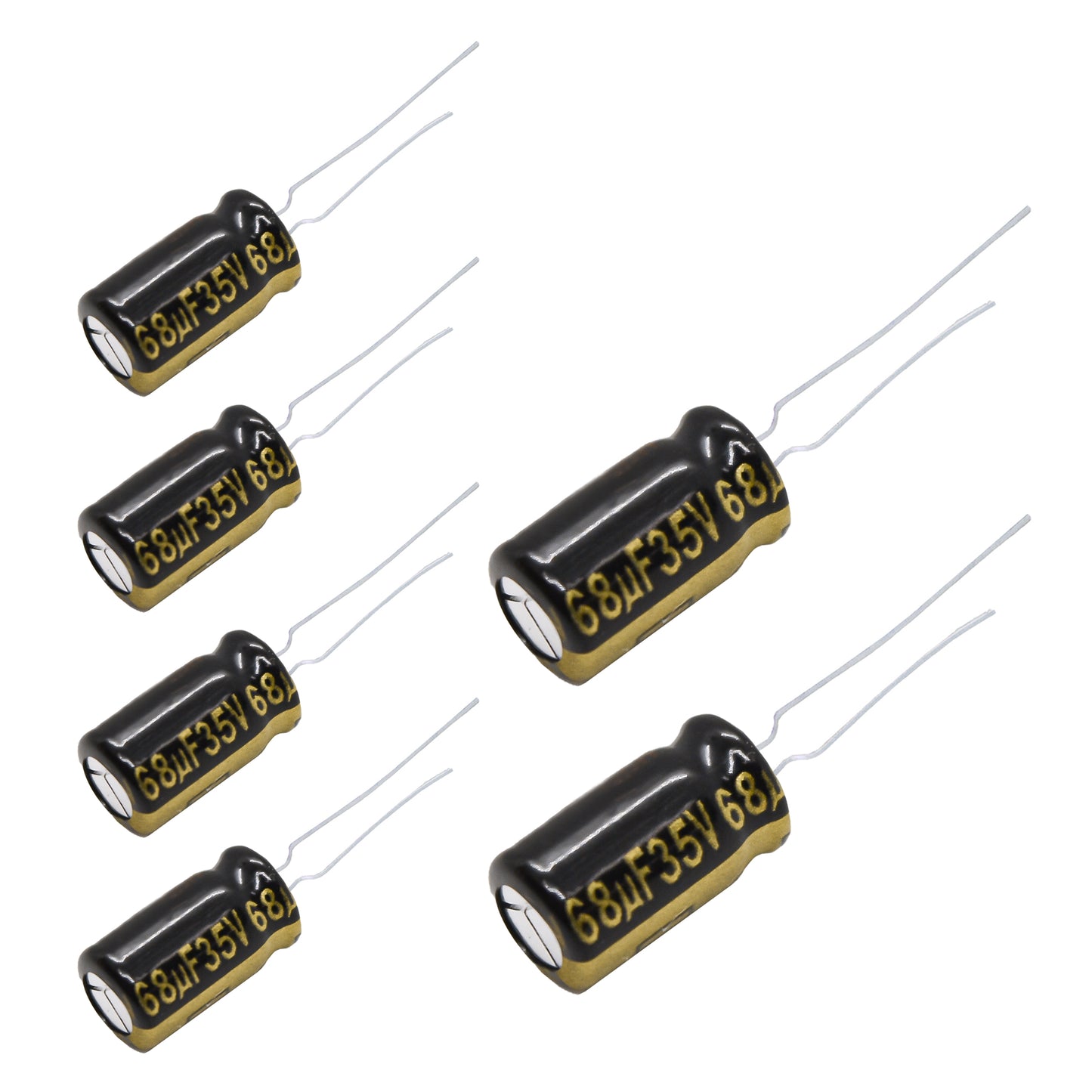 Panasonic FM Series Capacitors 35V 68uf Low ESR Impedance 105???
