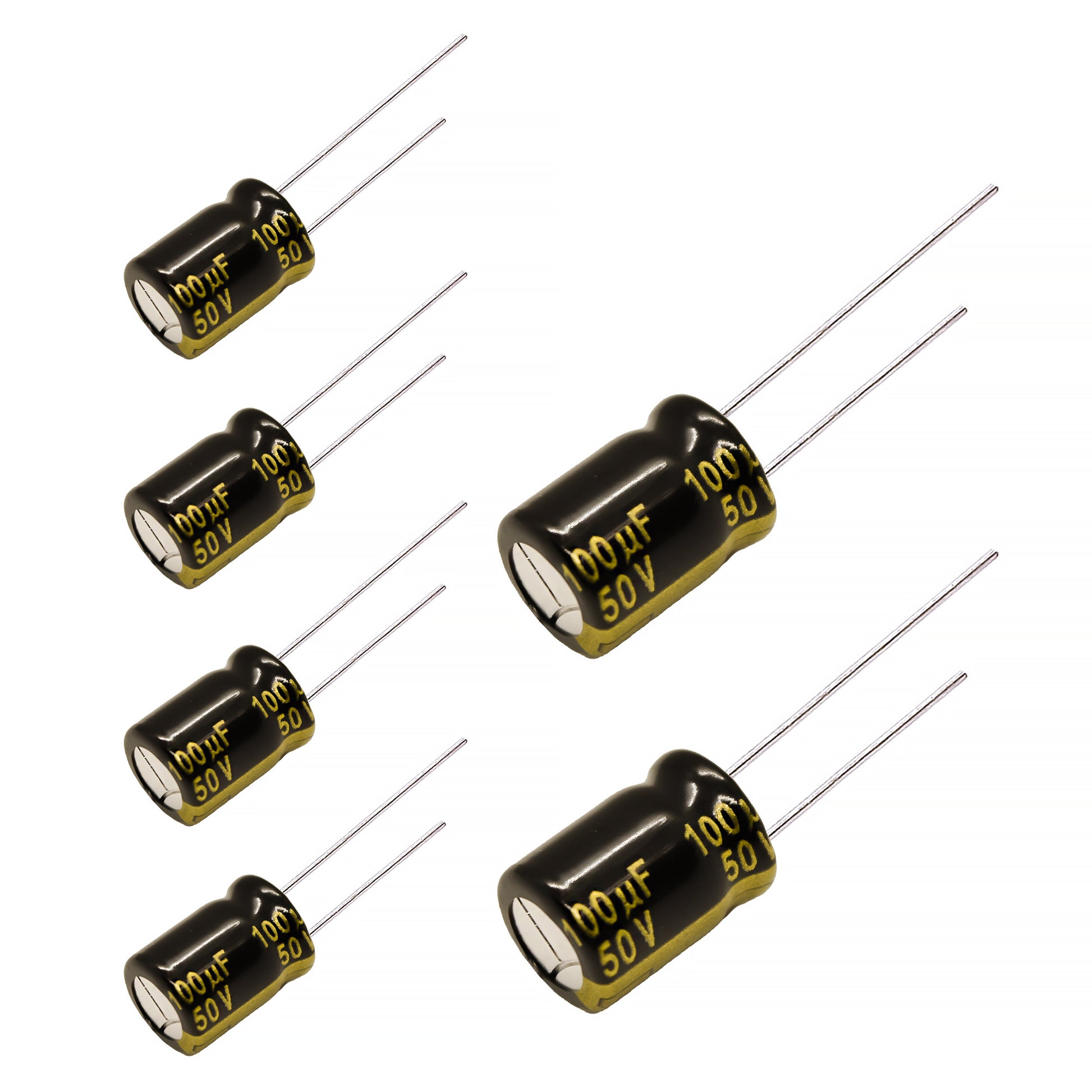 Panasonic FM Series Capacitors 50V 100uf Low ESR Impedance 105???