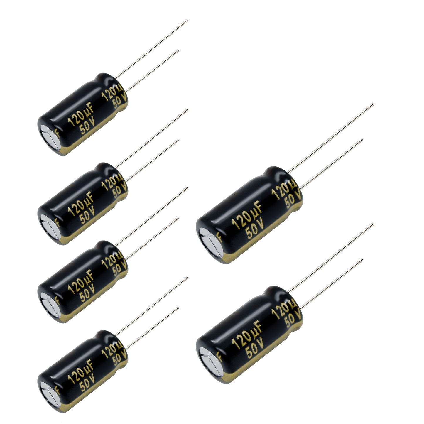 Panasonic FM Series Capacitors 50V 120uf Low ESR Impedance 105???
