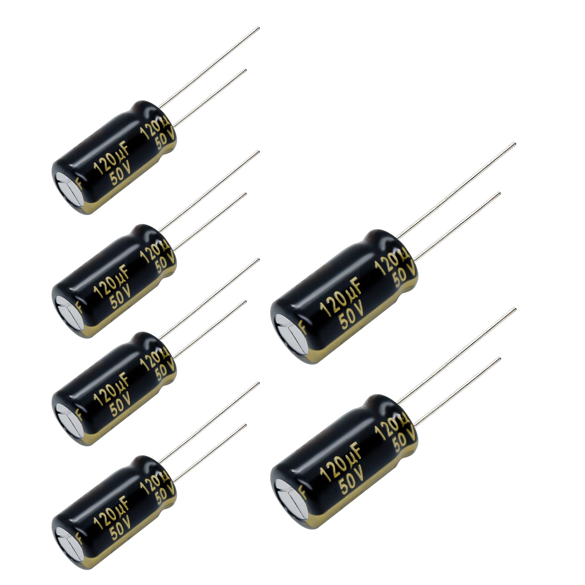 Panasonic FM Series Capacitors 50V 120uf Low ESR Impedance 105???