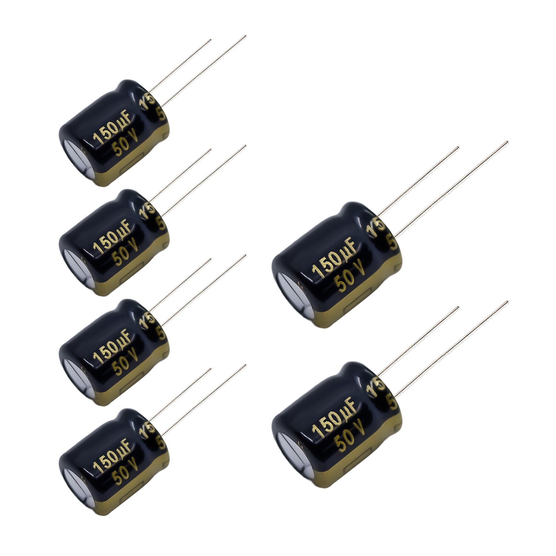Panasonic FM Series Capacitors 50V 150uf Low ESR Impedance 105???