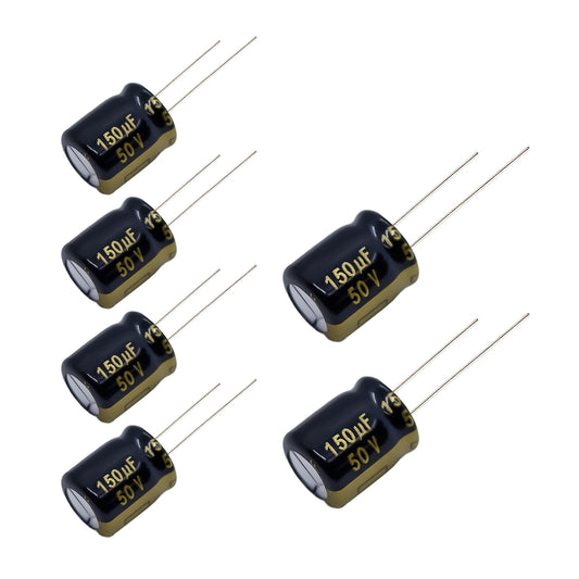 Panasonic FM Series Capacitors 50V 150uf Low ESR Impedance 105???