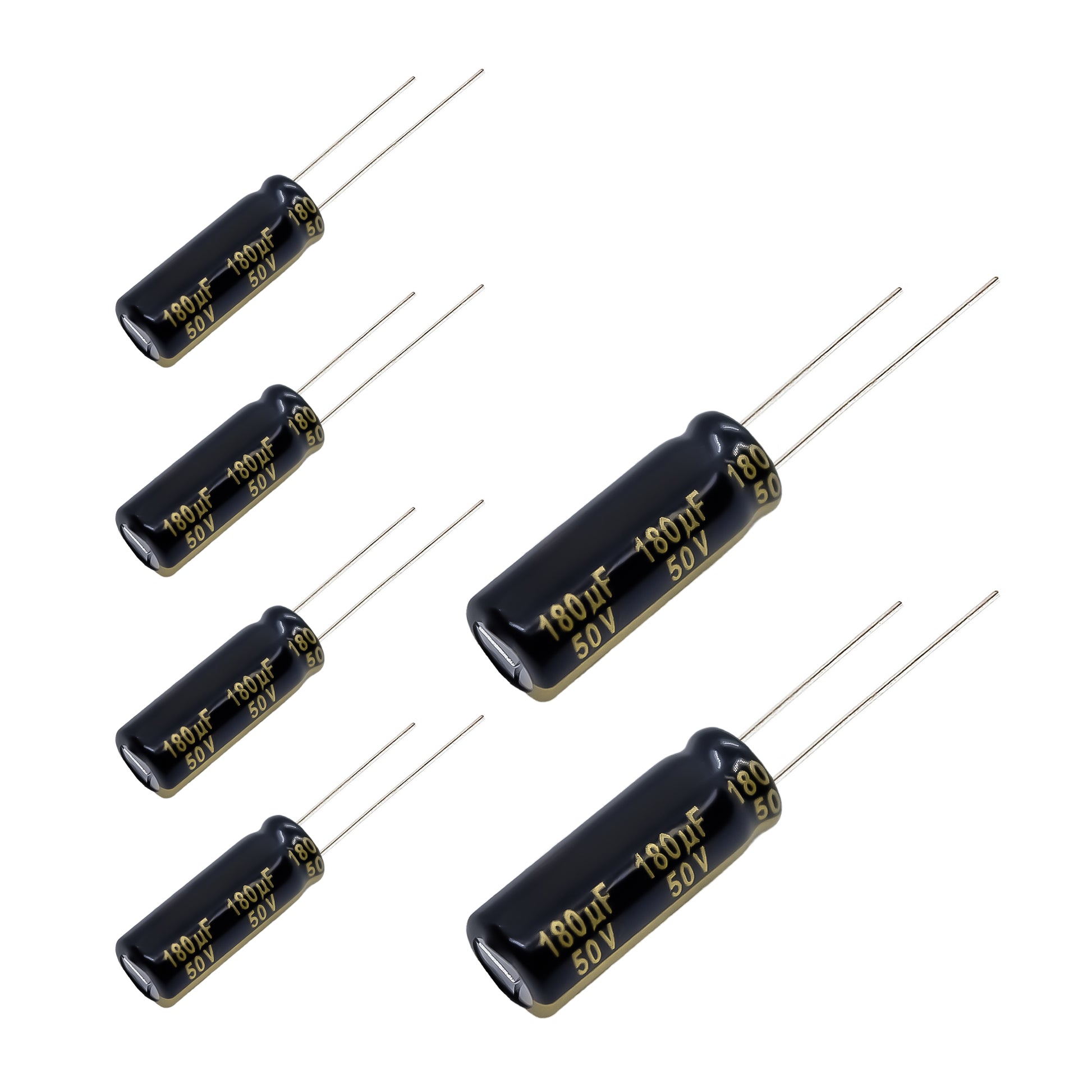 Panasonic FM Series Capacitors 50V 180uf Low ESR Impedance 105???