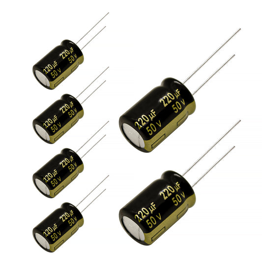 Panasonic FM Series Capacitors 50V 220uf Low ESR Impedance 105???