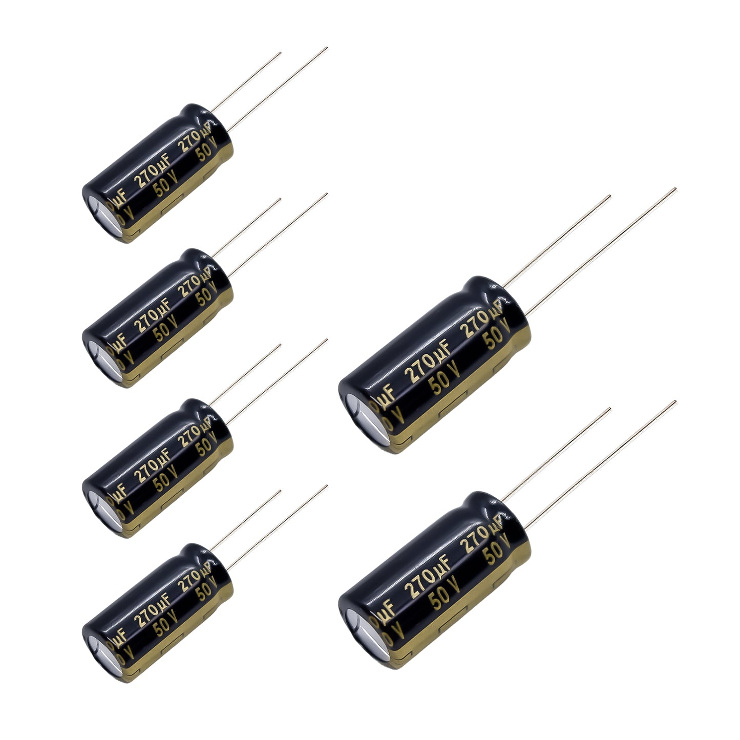 Panasonic FM Series Capacitors 50V 270uf Low ESR Impedance 105???