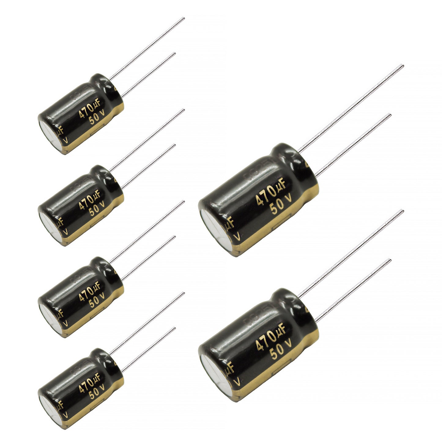 Panasonic FM Series Capacitors 50V 470uf Low ESR Impedance 105???